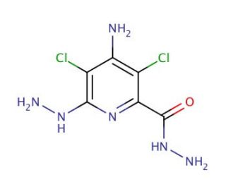 4-Amino-3,5-dichloro-6-hydrazino-pyridine-2-carboxylic acid hydrazide - chemical structure image
