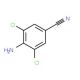 4-Amino-3,5-dichlorobenzonitrile (CAS 78473-00-4) - chemical structure image