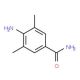 4-Amino-3,5-dimethyl-benzamide (CAS 103796-44-7) - chemical structure image