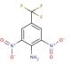 4-Amino-3,5-dinitrobenzotrifluoride (CAS 445-66-9) - chemical structure image