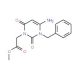 (4-Amino-3-benzyl-2,6-dioxo-3,6-dihydro-2H-pyrimidin-1-yl)-acetic acid methyl ester - chemical structure image