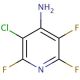 4-Amino-3-chloro-2,5,6-trifluoropyridine (CAS 2693-57-4) - chemical structure image