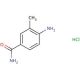 4-amino-3-methylbenzamide hydrochloride - chemical structure image