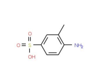 4-Amino-3-methylbenzenesulfonic acid (CAS 98-33-9) - chemical structure image