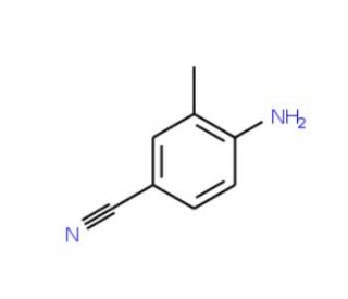 4-Amino-3-methylbenzonitrile (CAS 78881-21-7) - chemical structure image