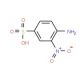 4-Amino-3-nitrobenzene-1-sulphonic acid (CAS 616-84-2) - chemical structure image