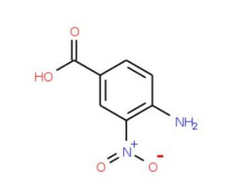 4-Amino-3-nitrobenzoic acid (CAS 1588-83-6) - chemical structure image