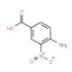 4-Amino-3-nitrobenzoic acid (CAS 1588-83-6) - chemical structure image