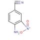 4-Amino-3-nitrobenzonitrile (CAS 6393-40-4) - chemical structure image