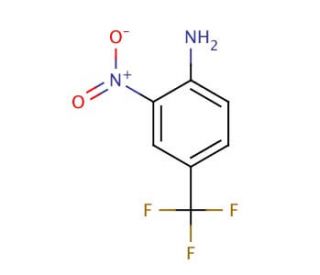 4-Amino-3-nitrobenzotrifluoride (CAS 400-98-6) - chemical structure image