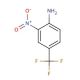 4-Amino-3-nitrobenzotrifluoride (CAS 400-98-6) - chemical structure image