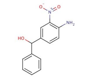 (4-amino-3-nitrophenyl)(phenyl)methanol - chemical structure image