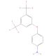 4-Amino-3′,5′-bis(trifluoromethyl)diphenyl ether (CAS 57688-35-4) - chemical structure image