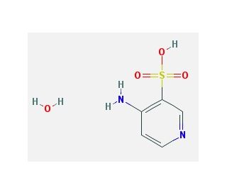 4-Amino-3-pyridinesulfonic acid monohydrate (CAS 29452-57-1 (anhydrous)) - chemical structure image