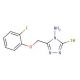 4-amino-5-[(2-fluorophenoxy)methyl]-4H-1,2,4-triazole-3-thiol - chemical structure image