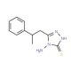 4-Amino-5-(2-phenyl-propyl)-4H-[1,2,4]triazole-3-thiol - chemical structure image