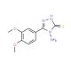 4-Amino-5-(3,4-dimethoxy-phenyl)-4H-[1,2,4]triazole-3-thiol (CAS 125866-62-8) - chemical structure image