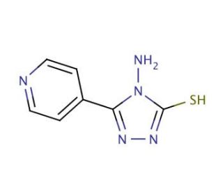 4 amino 5 4 pyridyl 4h 1 2 4 triazole 3 thiol