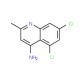 4-Amino-5,7-dichloro-2-methylquinoline (CAS 917562-03-9) - chemical structure image