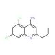 4-Amino-5,7-dichloro-2-propylquinoline (CAS 1189106-39-5) - chemical structure image