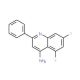 4-Amino-5,7-difluoro-2-phenylquinoline (CAS 1189107-01-4) - chemical structure image