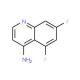 4-Amino-5,7-difluoroquinoline (CAS 1065092-27-4) - chemical structure image
