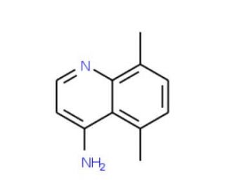4-Amino-5,8-dimethylquinoline (CAS 948292-74-8) - chemical structure image