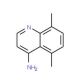 4-Amino-5,8-dimethylquinoline (CAS 948292-74-8) - chemical structure image