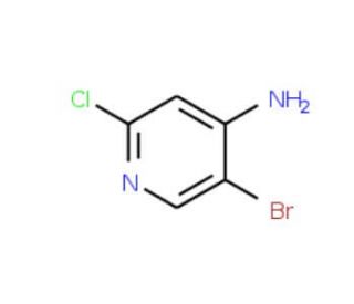 4-Amino-5-bromo-2-chloropyridine (CAS 857730-21-3) - chemical structure image