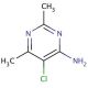 4-Amino-5-chloro-2,6-dimethylpyrimidine (CAS 2858-20-0) - chemical structure image
