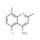 4-Amino-5-chloro-2,8-dimethylquinoline (CAS 948292-79-3) - chemical structure image