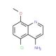 4-Amino-5-chloro-8-methoxyquinoline (CAS 1189107-27-4) - chemical structure image