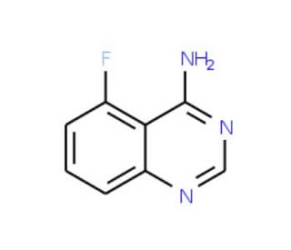 4-Amino-5-fluoroquinazoline (CAS 137553-48-1) - chemical structure image