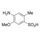 4-Amino-5-methoxy-2-methylbenzenesulfonic Acid (CAS 6471-78-9) - chemical structure image