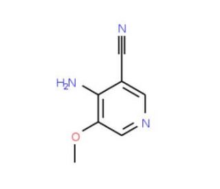 4-Amino-5-methoxynicotinonitrile - chemical structure image