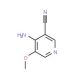 4-Amino-5-methoxynicotinonitrile - chemical structure image