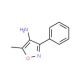 4-Amino-5-methyl-3-phenylisoxazole (CAS 21169-65-3) - chemical structure image