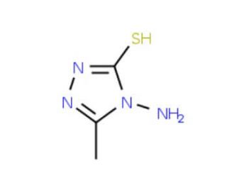 4-Amino-5-methyl-4H-1,2,4-triazole-3-thiol (CAS 20939-15-5) - chemical structure image