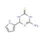 4-Amino-6-(1H-pyrrol-2-yl)-1,6-dihydro-1,3,5-triazine-2-thiol - chemical structure image