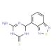 4-Amino-6-(2,1,3-benzothiadiazol-4-yl)-1,6-dihydro-1,3,5-triazine-2-thiol - chemical structure image