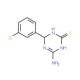 4-Amino-6-(3-chlorophenyl)-1,6-dihydro-1,3,5-triazine-2-thiol - chemical structure image