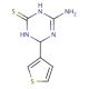 4-Amino-6-(3-thienyl)-1,6-dihydro-1,3,5-triazine-2-thiol - chemical structure image