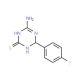 4-Amino-6-(4-fluorophenyl)-1,6-dihydro-1,3,5-triazine-2-thiol - chemical structure image