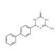 4-Amino-6-biphenyl-4-yl-1,6-dihydro-1,3,5-triazine-2-thiol - chemical structure image