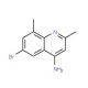 4-Amino-6-bromo-2,8-dimethylquinoline (CAS 1189107-50-3) - chemical structure image