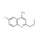 4-Amino-6-chloro-2-propylquinoline (CAS 1189105-45-0) - chemical structure image