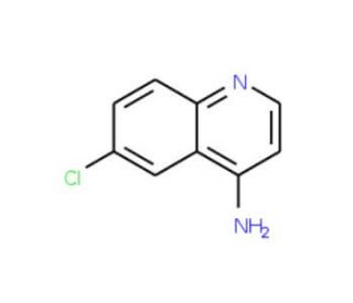 4-Amino-6-chloroquinoline (CAS 20028-60-8) - chemical structure image