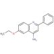 4-Amino-6-ethoxy-2-phenylquinoline (CAS 856287-92-8) - chemical structure image