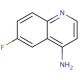 4-Amino-6-fluoroquinoline (CAS 874800-60-9) - chemical structure image