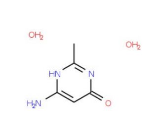 4-Amino-6-hydroxy-2-methylpyrimidine dihydrate (CAS 388582-41-0) - chemical structure image